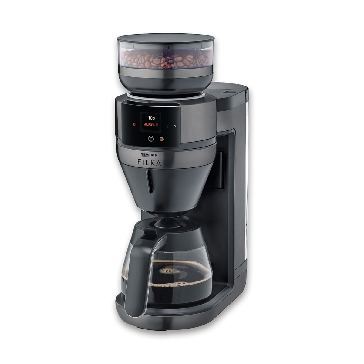 Filterkaffee-Vollautomat FILKA Dark Inox 4854