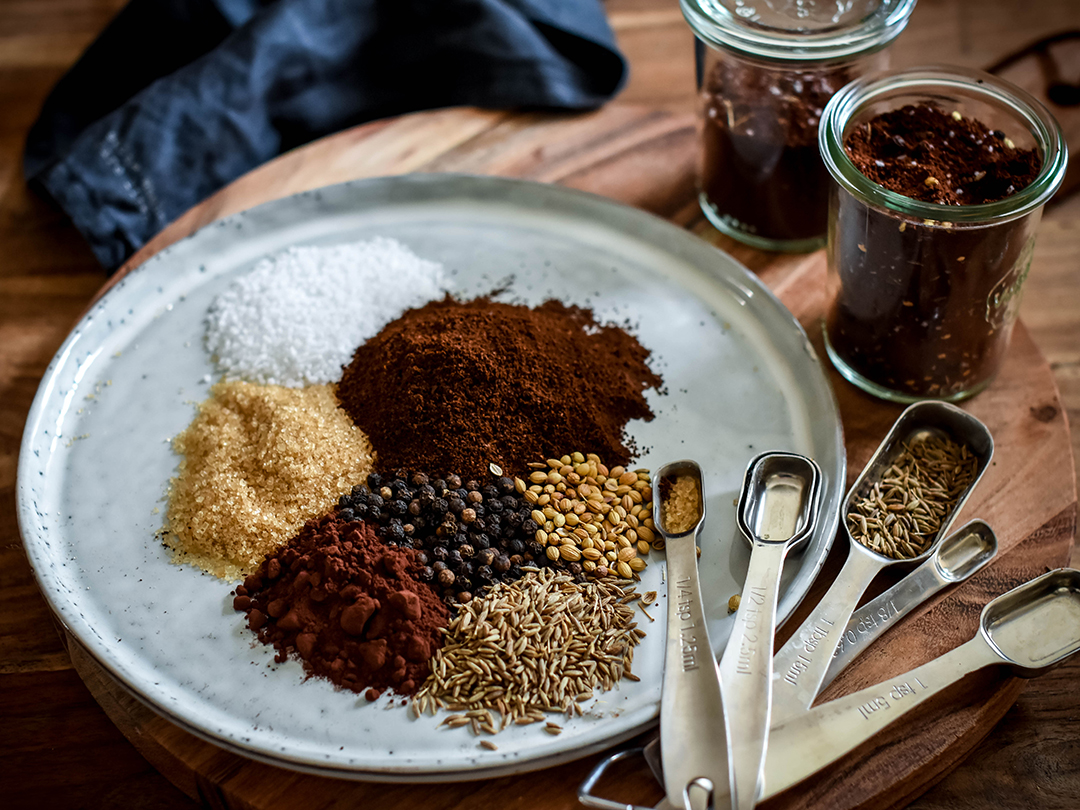 Rezept für Kaffee-Steak-Rub