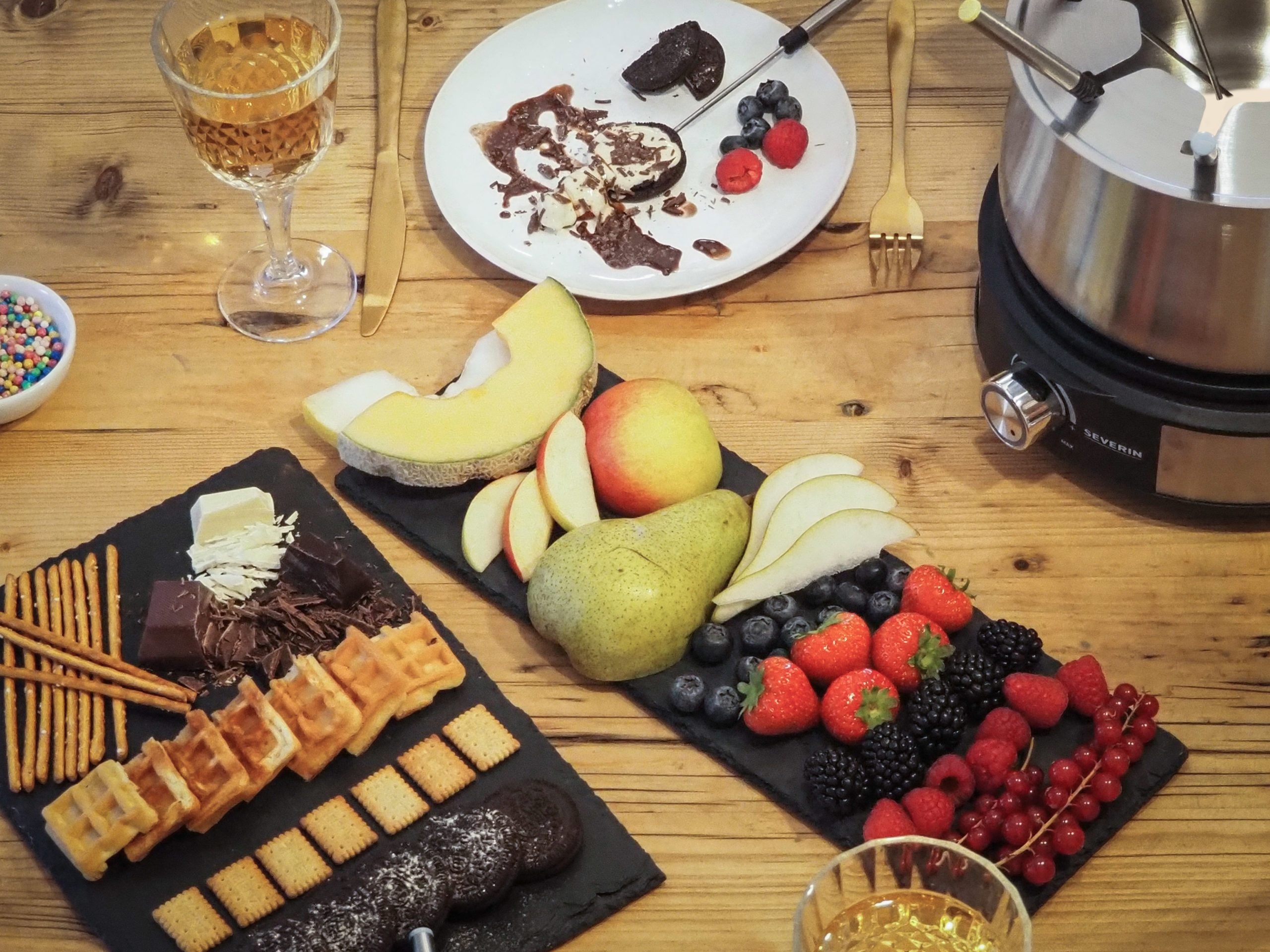 Schoko-Fondue