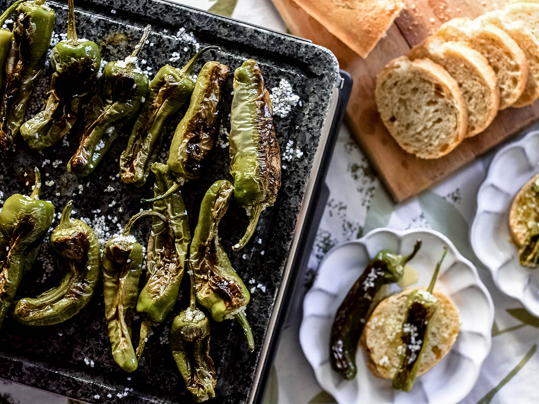 Pimientós de Padron - Raclette Edition