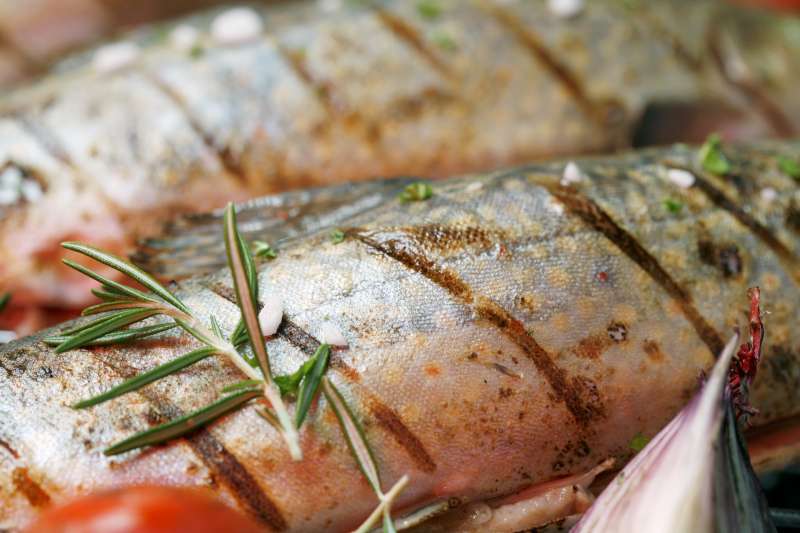 Kräuterforelle vom Grill