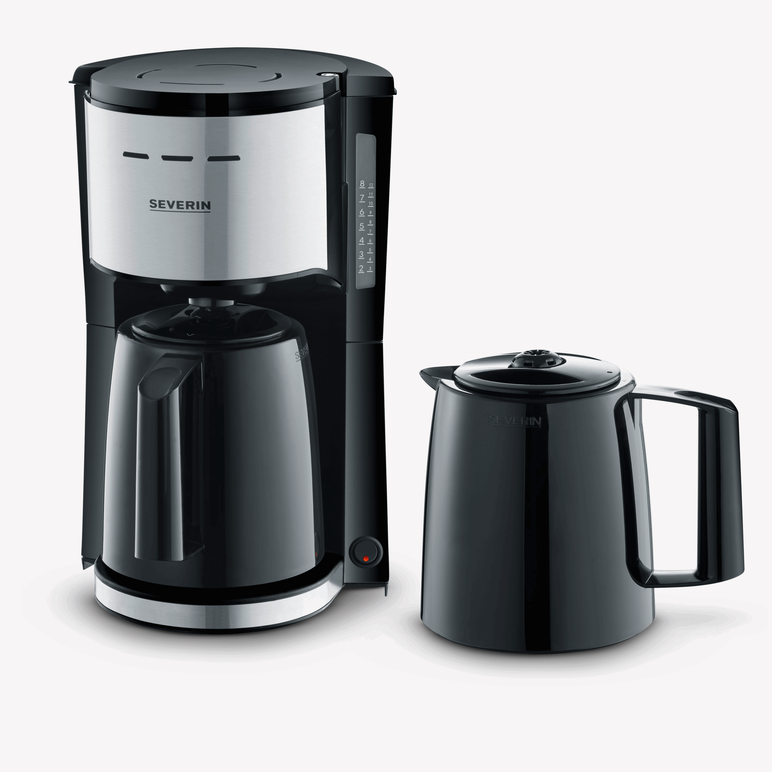 Filterkaffeemaschine mit 2 Thermokannen