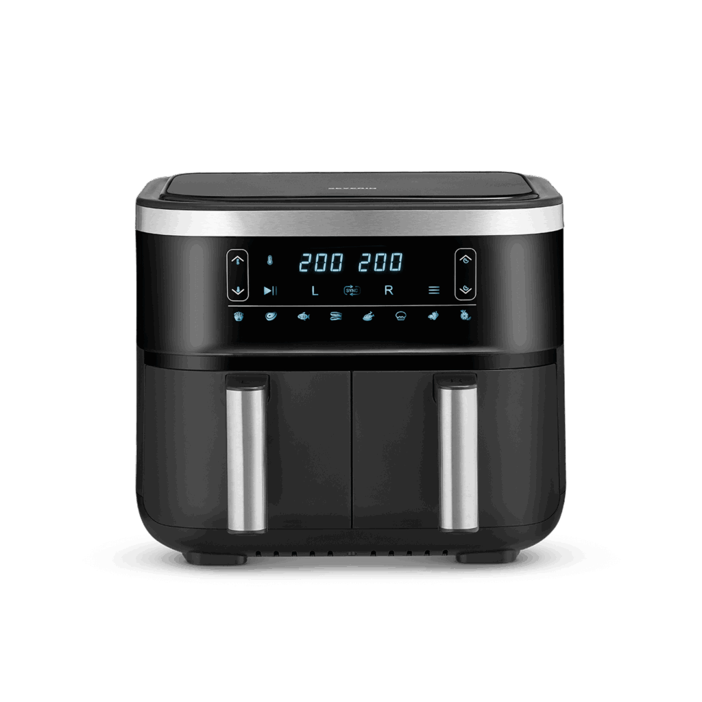 severin-heissluftfritteuse-fr-2453-doppel-heissluftfritteuse