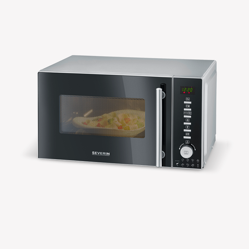 Mikrowelle mit Grill- und Heißluftfunktion 3-in-1