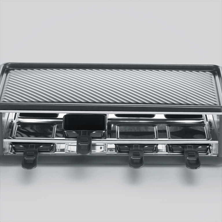 severin-raclette-und-fondue-pg-2365-black-line-lite-raclette-grill-mit-grillplatte-4