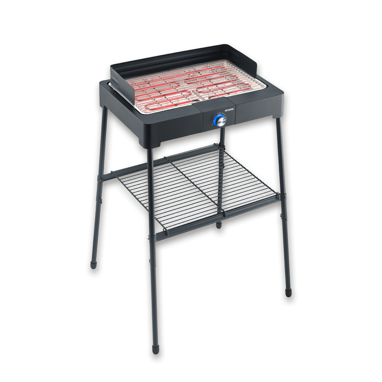 Standgrill mit Grillrost