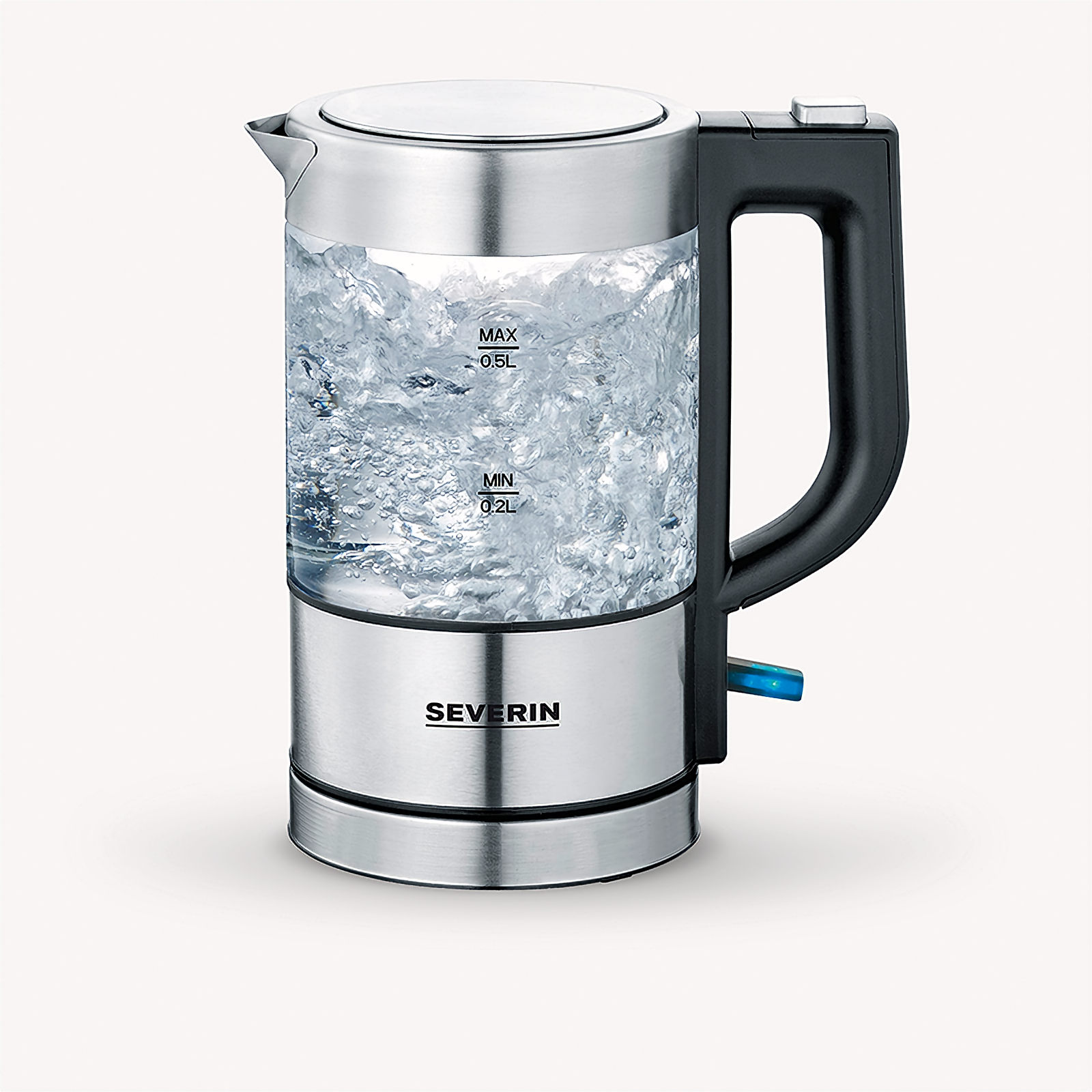 Mini Glas-Wasserkocher