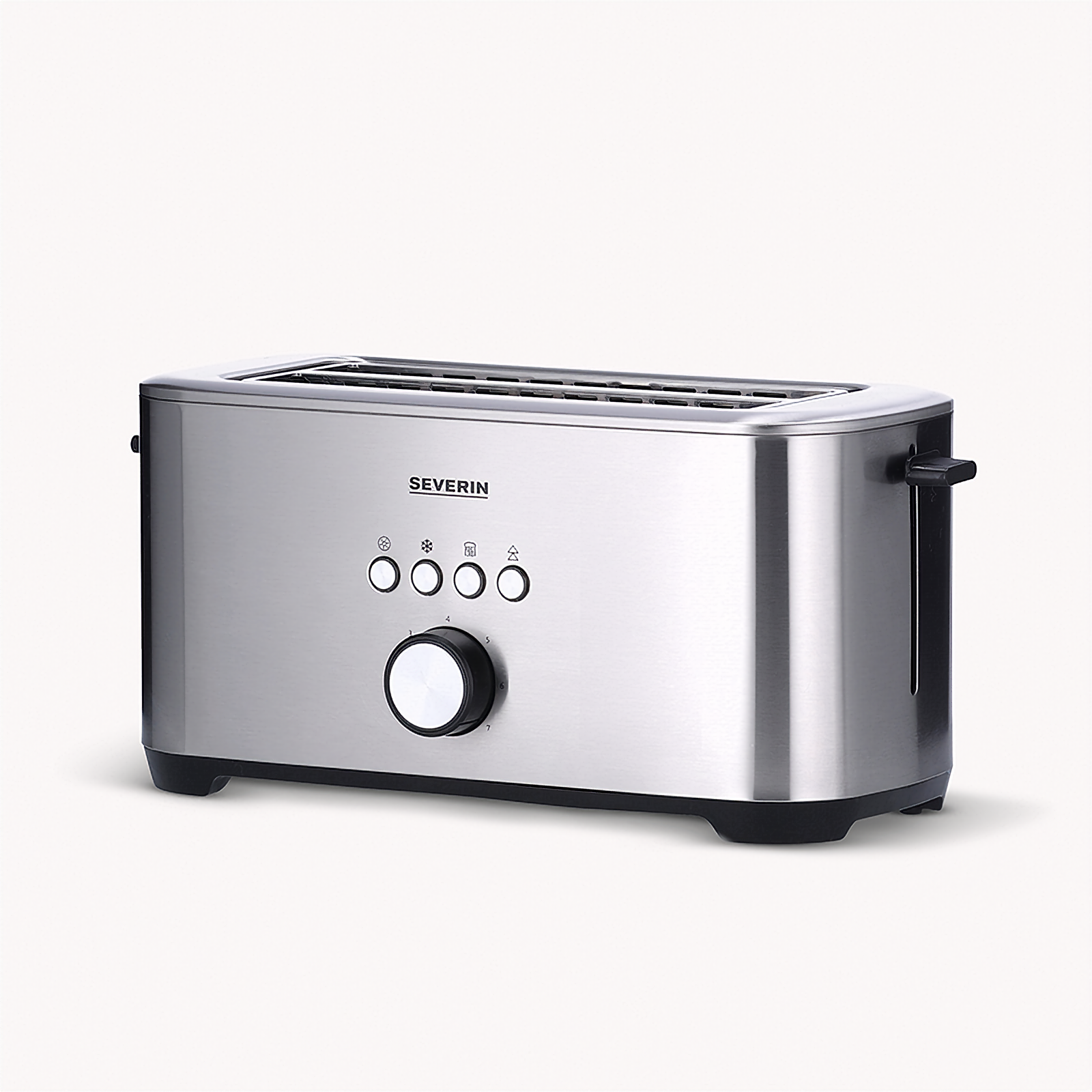 Langschlitztoaster mit Bagel-Funktion