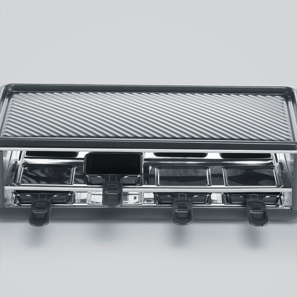 severin-raclette-und-fondue-pg-2365-black-line-lite-raclette-grill-mit-grillplatte-4