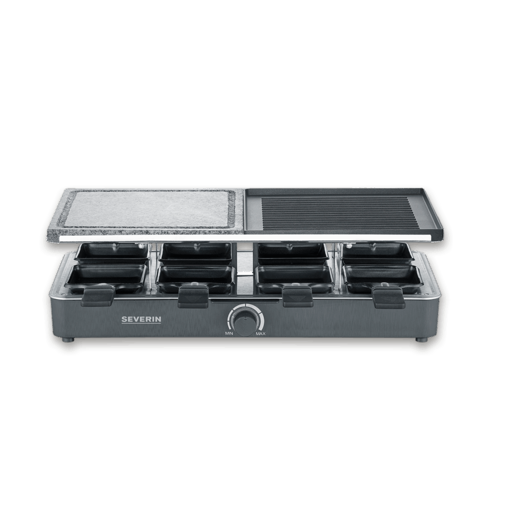 severin-raclette-und-fondue-rg-2371-raclette-grill-mit-naturgrillstein-und-grillplatte