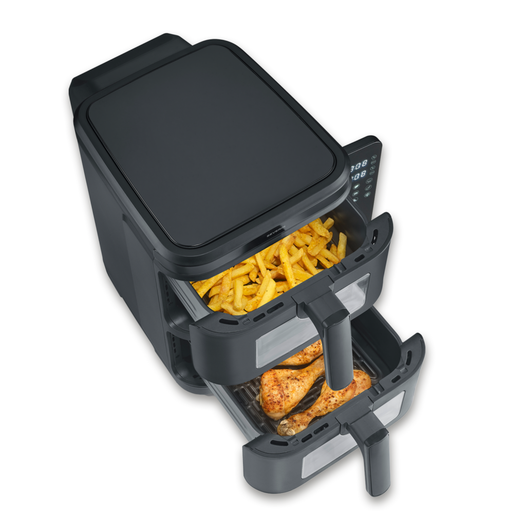 severin-heissluftfritteuse-fr-9598-s-fry-duo-stack-12