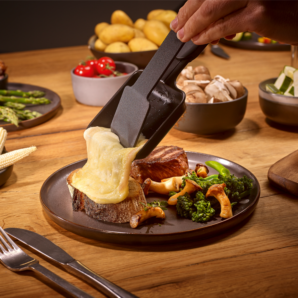 severin-raclette-und-fondue-pg-2365-black-line-lite-raclette-grill-mit-grillplatte-10